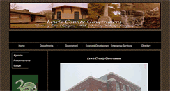 Desktop Screenshot of lewiscountytn.com